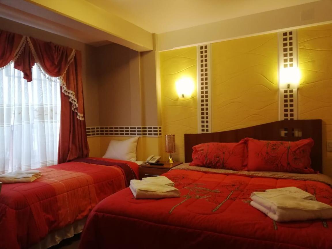 Hotel "Virgen Del Socavon" Oruro Esterno foto