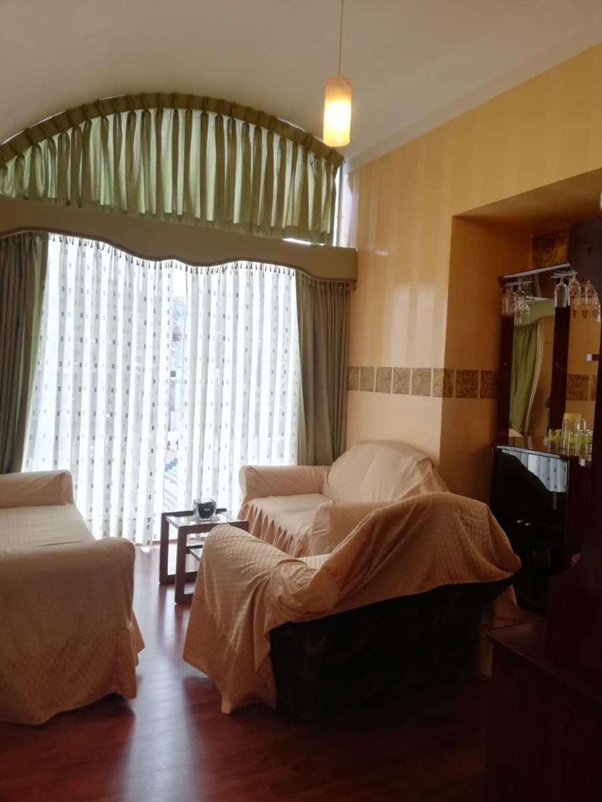 Hotel "Virgen Del Socavon" Oruro Esterno foto